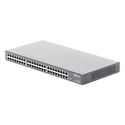 Switch / 48 Puertos Gigabit / 10/100/1000 Mbps / Green Ethernet / Rack o Escritorio