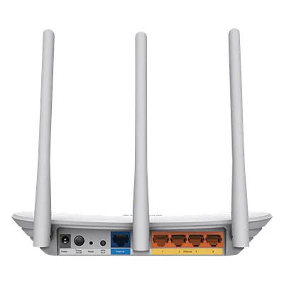 Router Inalámbrico / 300 Mbps / 2.4 GHz / 3 Antenas 5 dBi / 4 Puertos LAN 10/100 Mbps / IPv6 / WISP