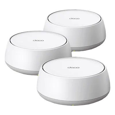 Sistema Mesh Wi-Fi 7 / 3600 Mbps / 2 Puertos 2.5 Gbps / 4 Antenas Internas / MLO / App Deco