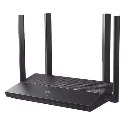 Router WiFi 6 AX / 1500 Mbps / 4 Antenas Beamforming / 3 LAN + 1 WAN Gigabit / WPA3 / EasyMesh