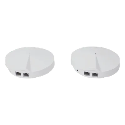 Sistema Mesh Wi-Fi / Doble Banda AC1300 Mbps / 2 Puertos Gigabit WAN/LAN / 4 Antenas Internas / Administración por App / Cobertura Extendida