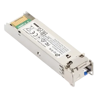 Transceptor mini-GBIC / SFP WDM Bi-Direccional / Monomodo 1GBase / 10 KM / LC Duplex / Hot-Swap