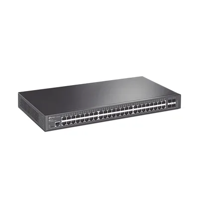 Switch Administrable / 48 Puertos Gigabit / 4 Puertos SFP+ 10G / Rendimiento 176 Gbps / Sin Ventilador / Gestión Centralizada en la Nube