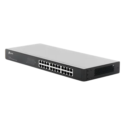 Switch / 24 Puertos 10/100 Mbps / Montaje en Rack / 35.7 Mpps Throughput / Auto MDI/MDIX