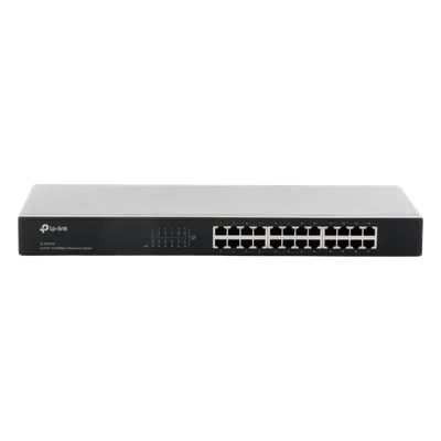 Switch / 24 Puertos 10/100 Mbps / Montaje en Rack / 35.7 Mpps Throughput / Auto MDI/MDIX