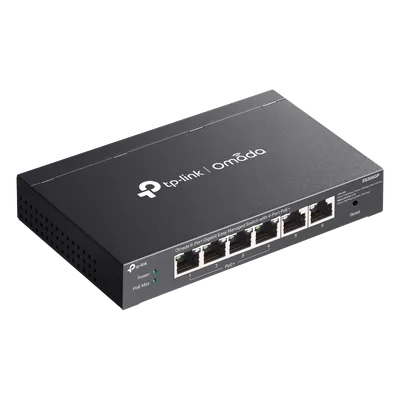 Switch Gigabit / 6 Puertos / 4 PoE+ 65W / Gestión Cloud SDN / Fanless / Alcance PoE 250 m (820.2 ft) / QoS y VLAN