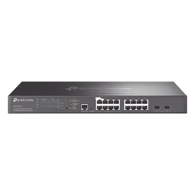 Switch L2+ PoE+ / 16 Puertos MultiGigabit 2.5G / 8 Puertos PoE+ 240W / 2 Puertos SFP+ 10G / 120 Gbps / Administración Centralizada