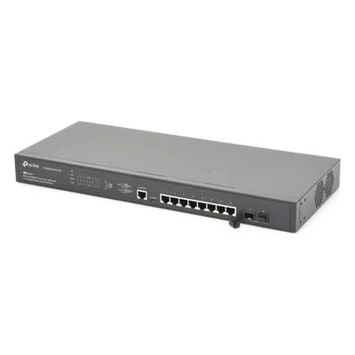 Switch Administrable L2+ / 8 Puertos PoE+ MultiGigabit 2.5G / 2 Puertos SFP+ 10G / Presupuesto PoE 240W / Rendimiento 80 Gbps / Montaje en Rack