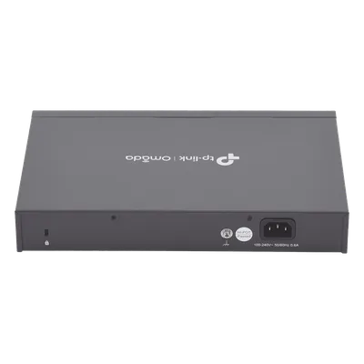 Controladora de red / Gestión 500 equipos / Cloud SDN / 2 puertos Gigabit PoE af/at / Operación -40 a 50°C / 294x180x44 mm (9.65x5.91x1.73 in)