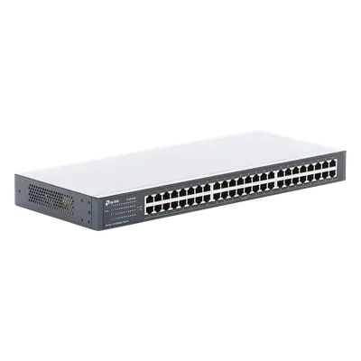 Switch no administrable / 48 puertos 10/100 Mbps / 96 Gbps capacidad de conmutación / 71.4 Mpps throughput / Rack 19" (48.26 cm)