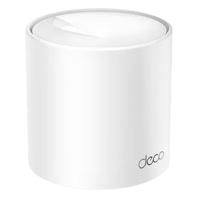 Router MESH Wi-Fi 6 / AX1500 Mbps / Doble Banda / 2 Puertos Gigabit WAN/LAN / 2 Antenas Internas / App Deco