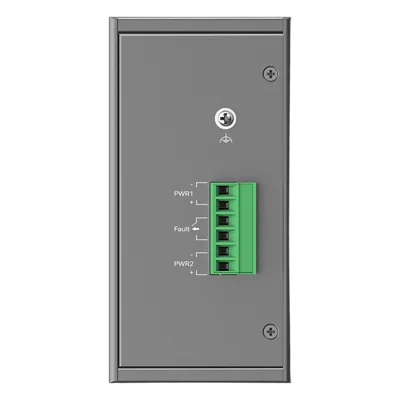 Switch Industrial Easy Managed / 6 Puertos Gigabit / 4 PoE (1× PoE++ 60W + 3× PoE+ 30W) / 120W PoE Budget / 2 SFP / IP40 / -40°C a 75°C / 6kV Protección Rayos / DIN-Rail
